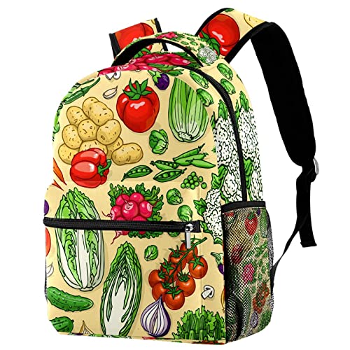 Sac à dos de voyage carottes tomates pour sorties et campus