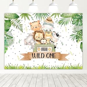 Avezano Wild One Geburtstags-Hintergrund 2,1x1,5m