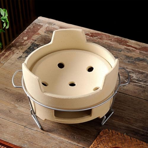 Fumoir de table en poterie pour vos repas de camping et grillades en extérieur