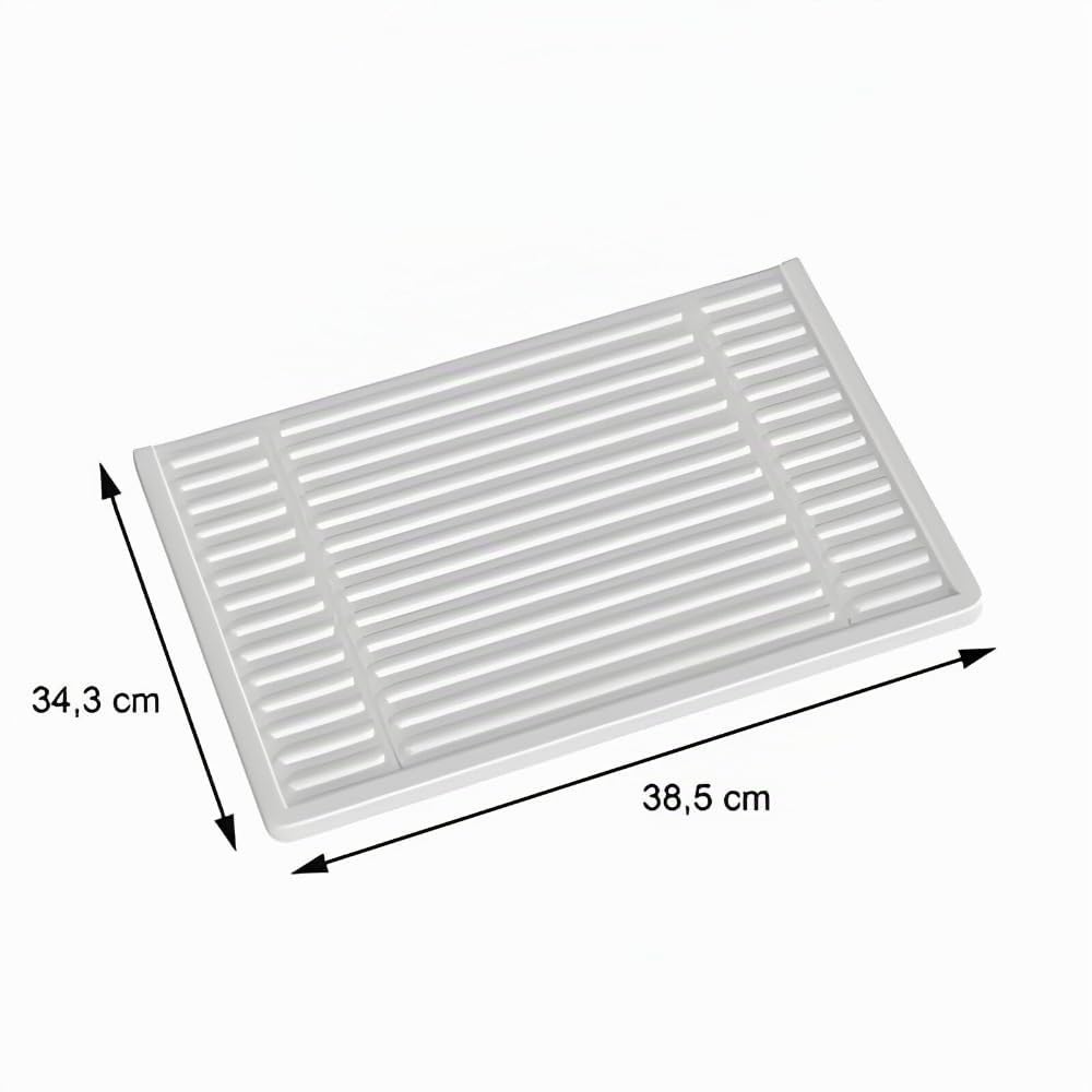 Mobile Lavandino in Resina Forabile per Rubinetto - da Esterno, Interno, Vasca, Garage, a Mano, Lavapanni, Portaoggetti, Lavanderia, Resistente agli Acidi - Made in Italy Bianco