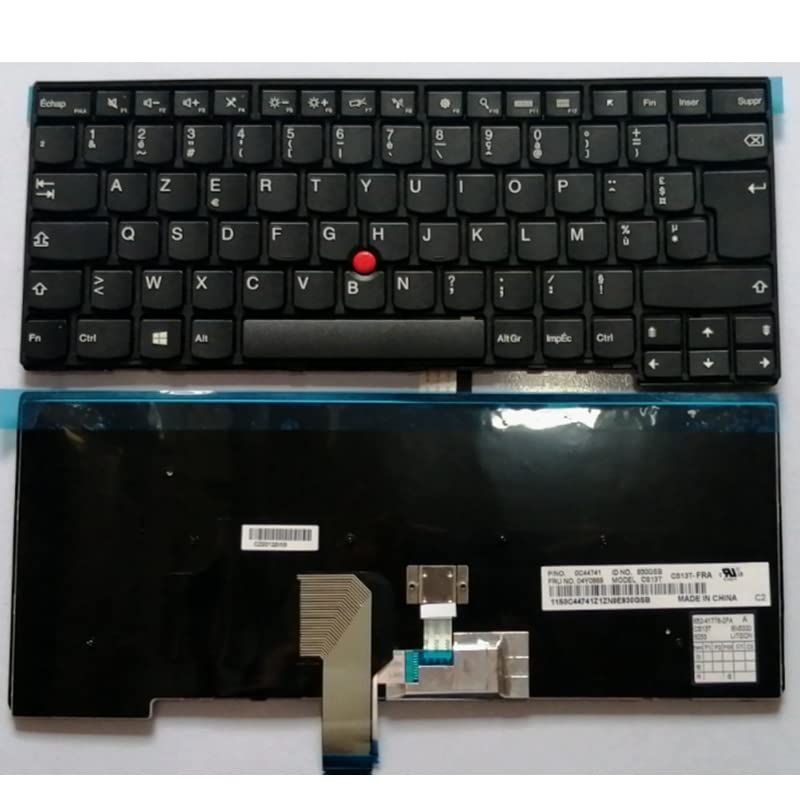 Clavier Lenovo T440 T450 T460 Azerty Réparer Touche Cassée