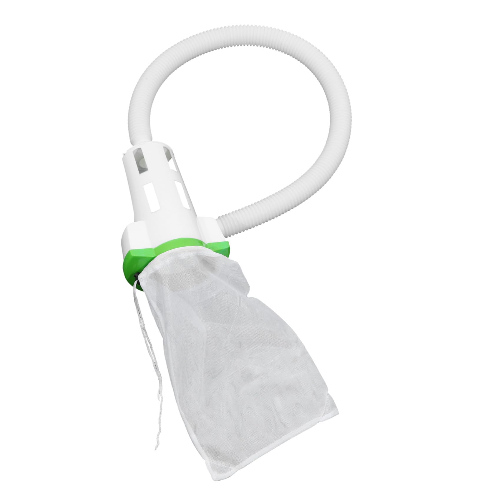 SUPVOX Chaussettes de Skimmer de Piscine en Nylon Blanc avec Tuyau Connecteur Abs pour Collecte et Débris Espaces Extérieurs Grands