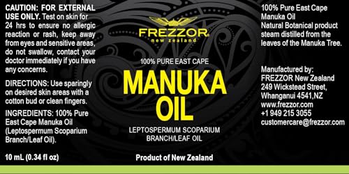 Aceite Esencial de Manuka FREZZOR 10ml 5 Botellas miniatura 2