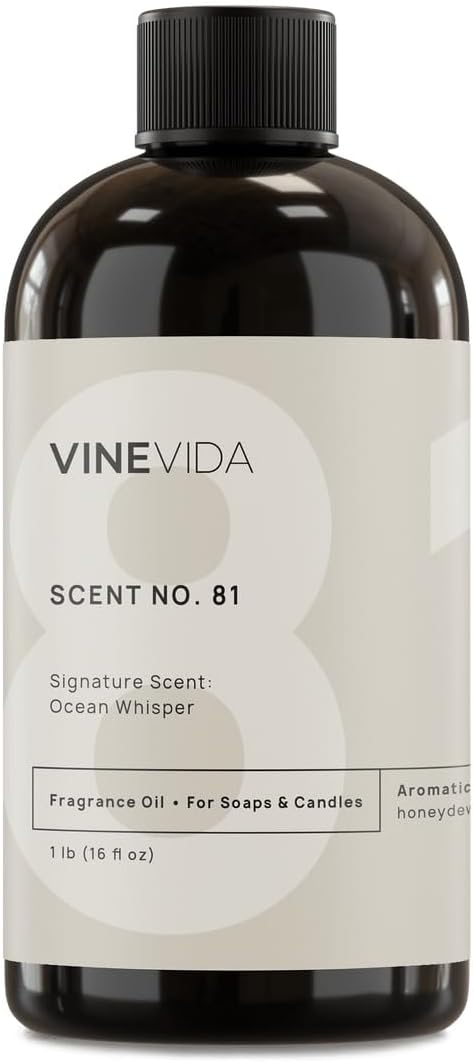 VINEVIDA [16oz] Scent No.81 Fragrance Oil for Candle Making - Made in USA Candle Scents for Candle Making - Natural Candle Fragrance Oil - Scents for Soap Making
