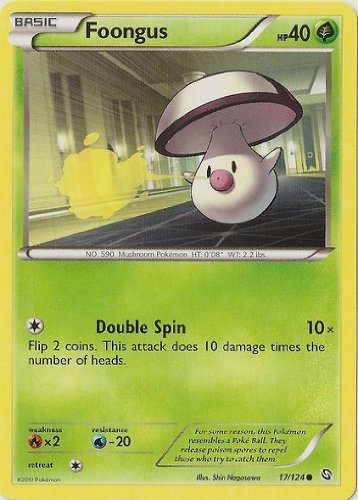 Pokemon - Foongus (17) - BW - Dragons Exalted
