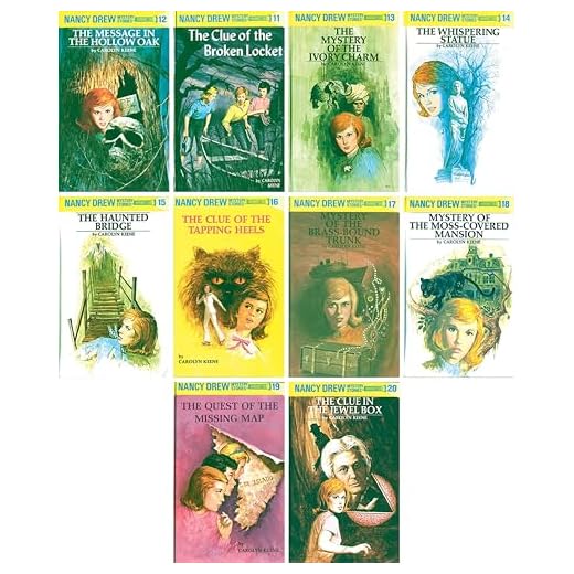 Nancy Drew Books 11-20 The Nancy Drew Mystery Stories Collection Box Set