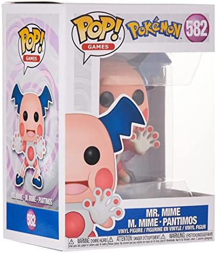 Funko 63696 Pop Games: Pokemon - Mr. Mime Funko 63696 Pop Games: Pokemon - Mr. Mime | Pop Pokemon | 3 Funko 63696 Pop Games: Pokemon - Mr. Mime | Pop Pokemon