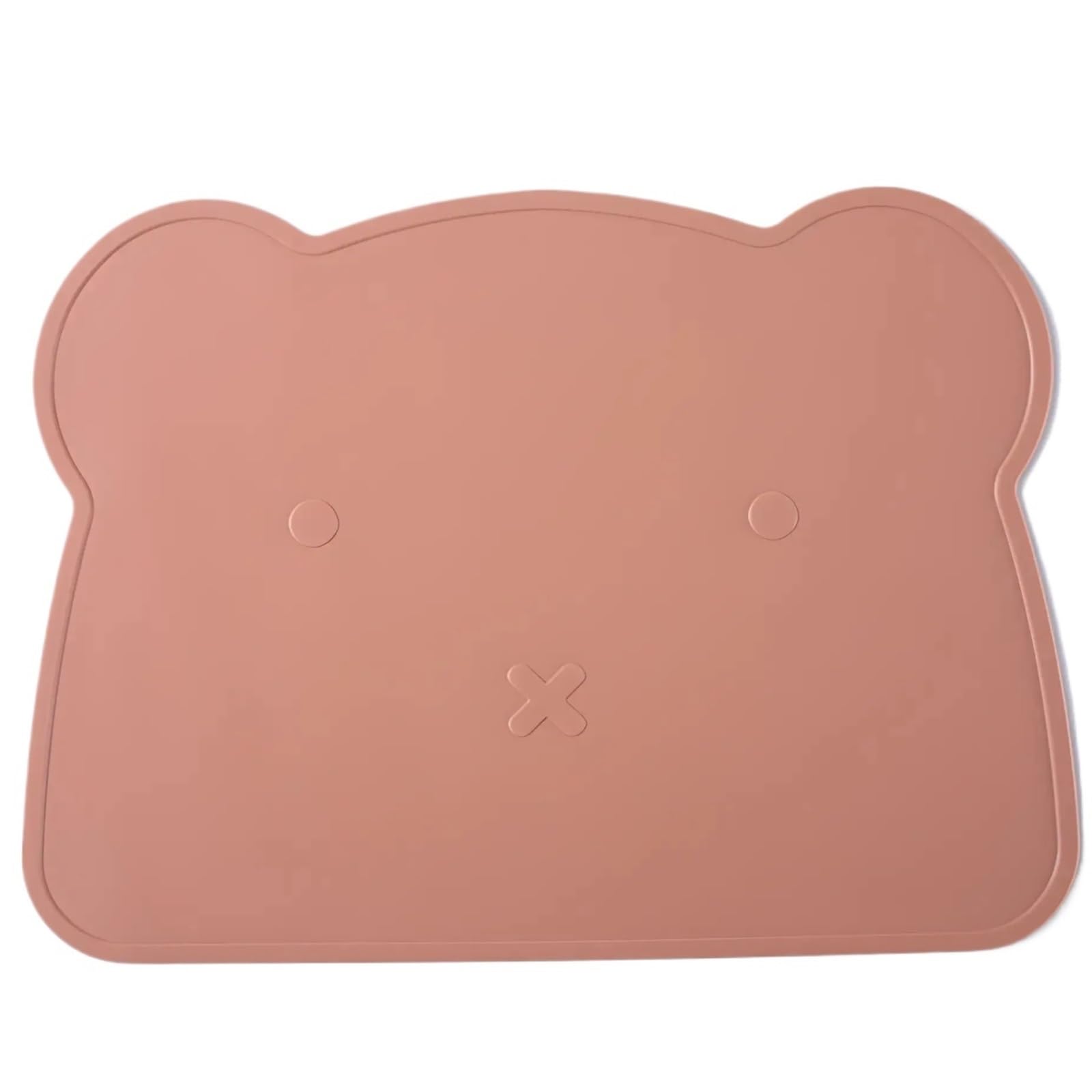 Coaster Bear Placemat Silicone Insulated Creative Coaster Leak-proof Table Mat Western-style