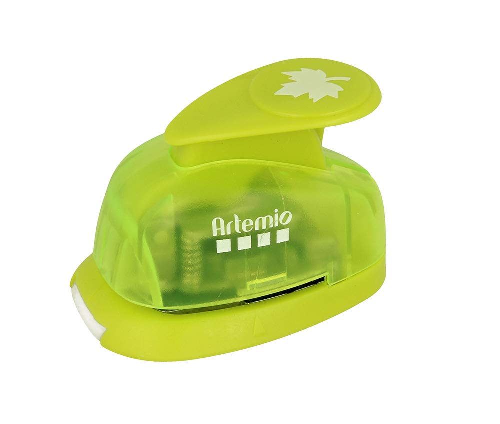 Artemio Green 1.6 Cm Small Leaf Number 1 Lever Punch,
