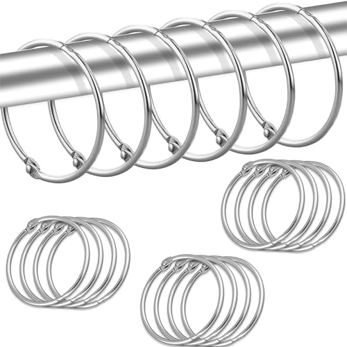 shower curtain rings metal