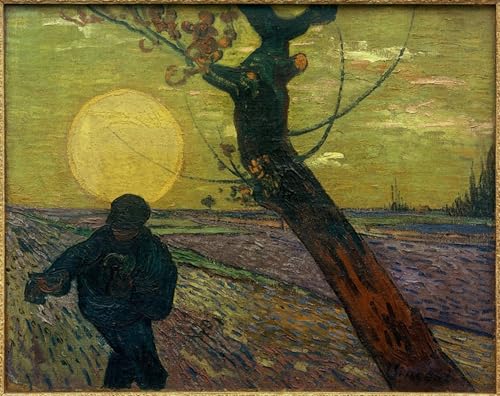 Impression Sur Toile Semeur de Van Gogh au format 60x90 cm