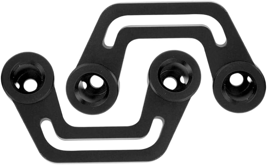 Riloer Lamp Light Bar Mounting Bracket, Car Light Mounting Brackets, Base Mounting Brackets Universal Slide Bracket Kits, Compatible with Jeep Wrangler JL/JLU Sahara Rubicon Sport 2018-2022 - Black