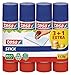 Produktbild 4er Sparbundle Tesa Stick ecoLogo rund, ökologisch, 20g
