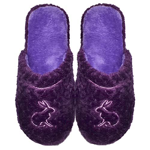 Millffy Womens Indoor Pregnancy Slippers Dachshund House Comfy Bedroom Terry Slippers