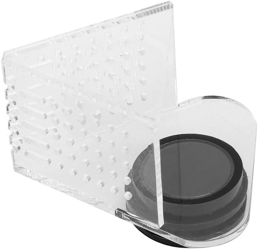 Acrylic Seaweed Clip, Aquarium Feeder, Compact Transparent Strong Magnetic for Fish Feeding Promoting Adequate Eating