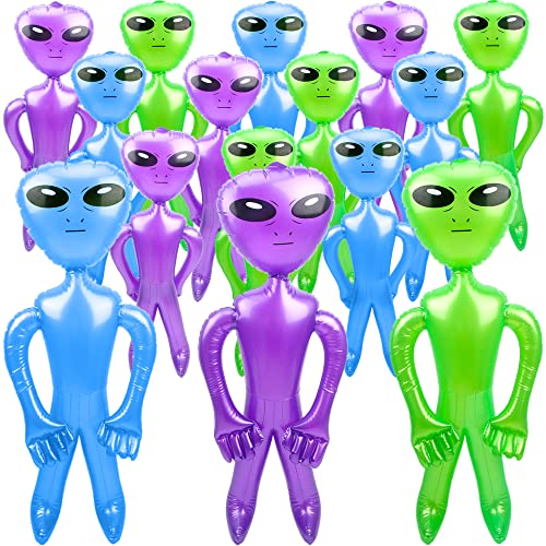 Alien gonflable de 89 cm pour habiller vos soirées à thème Halloween et anniversaires