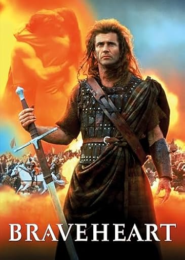 Love By Canvas Braveheart - Póster de película impreso, épico histórico clásico, decoración de pared (A4) | Ya disponible en tu tienda friki favorita! En mundofriki.es!