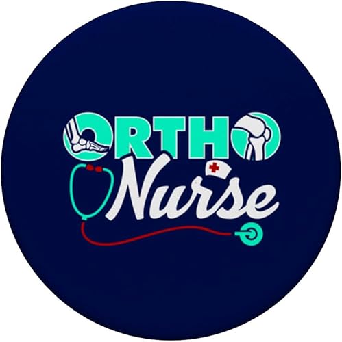 Miniatura 3 de Hospital ortopédico de hueso Ortho enfermera PopSockets intercambiable PopGrip