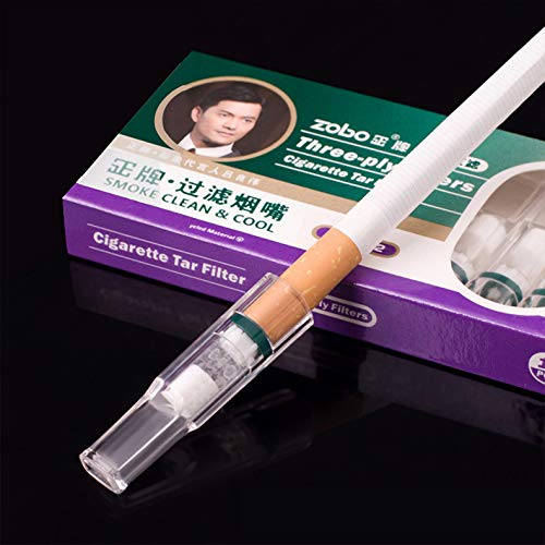 ZOBO Disposable Cigarette Filters ThreeLayer Microporous Multi