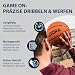 HUDORA Basketball Größe 7 orange, unaufgepumpt - Indoor & Outdoor Gummi-Basketball für Kinder, Jugendliche & Erwachsene - Griffiger Basketball aus Naturgummi für Anfänger & Fortgeschrittene