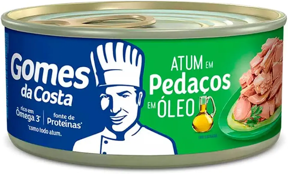 ATUM EM PEDACOS EM OLEO COMESTIVEL C/CALDO VEGETAL 170 GR