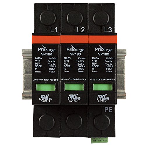 ASI ASISP1803P UL 1449 4th Ed DIN Rail Mounted Surge