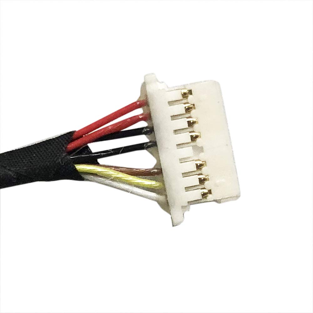 Gintai Conector DC Dock DC Port Clavija Alimentación Placa de Conexão DC Jack Cable para HP Pavilion 14M-CD 14-DH 14M-DH L11631-S25 L11631-Y25 L11631 -F25 L11631-T25 L18220-001 L51098-001 14-DW 14T-DW