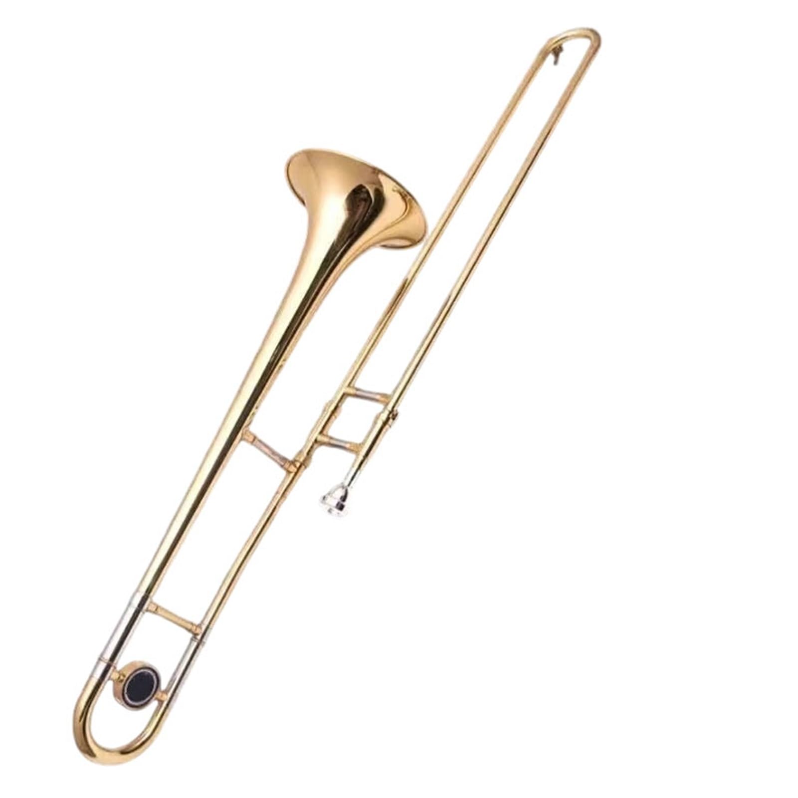 Trombón alto instrumento de bronce fosforado si bemol fa tenor apto para principiantes y adultos trombón Instrumento De Metal(3/4)