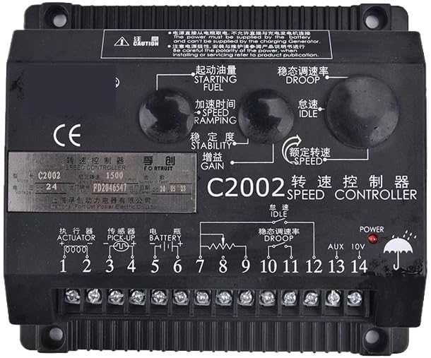 Controller C2002 Governor Speed Control Board For Electrogeno Generator Parts