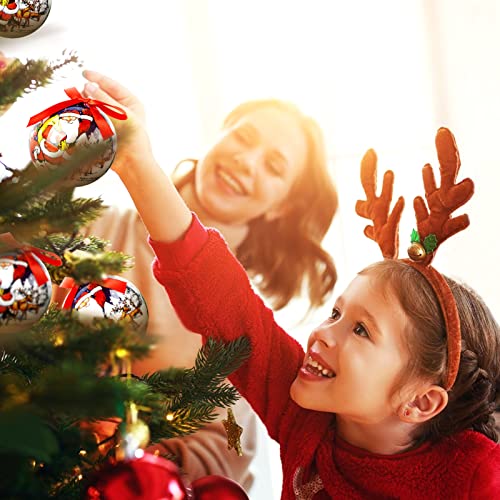 Abxmas Christmas Balls Pendant, Shatter-Proof Christmas Balls With No Pungent Taste, Sustainable Christmas Tree Decoration Suitable For Decorating Tree Garland Christmas Party Decoration #TOP1