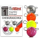 FANATIK Cheburashka Bottom Jig Bleikugel Blei Gewicht Jigkopf Bleikopf Angelblei Grundblei Bleie ...