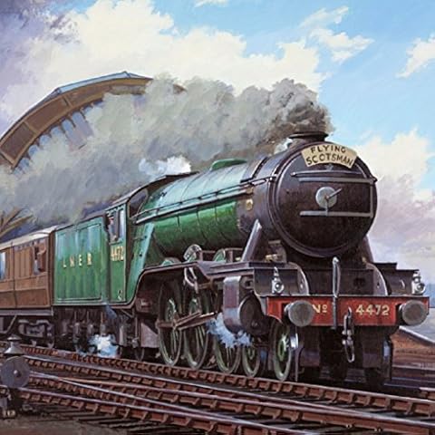 Flying Scotsman Sound Card for Greetings Cover