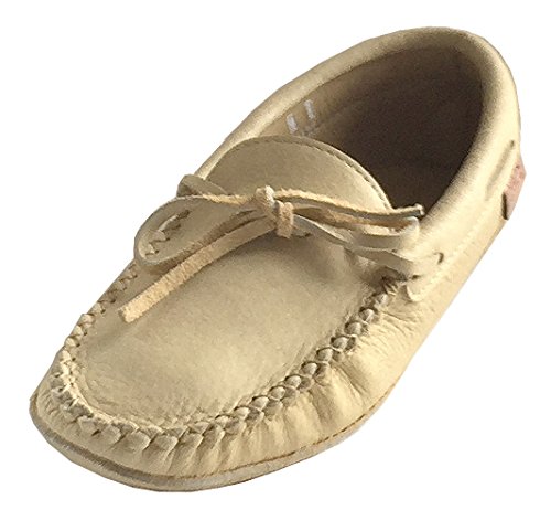 Laurentian Chief Men's Caribou Hide Moccasins