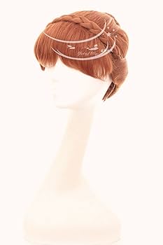 アナ雪　アナ　ウィッグ ☆How to make a Princess Anna style wig☆Classe - YouTube