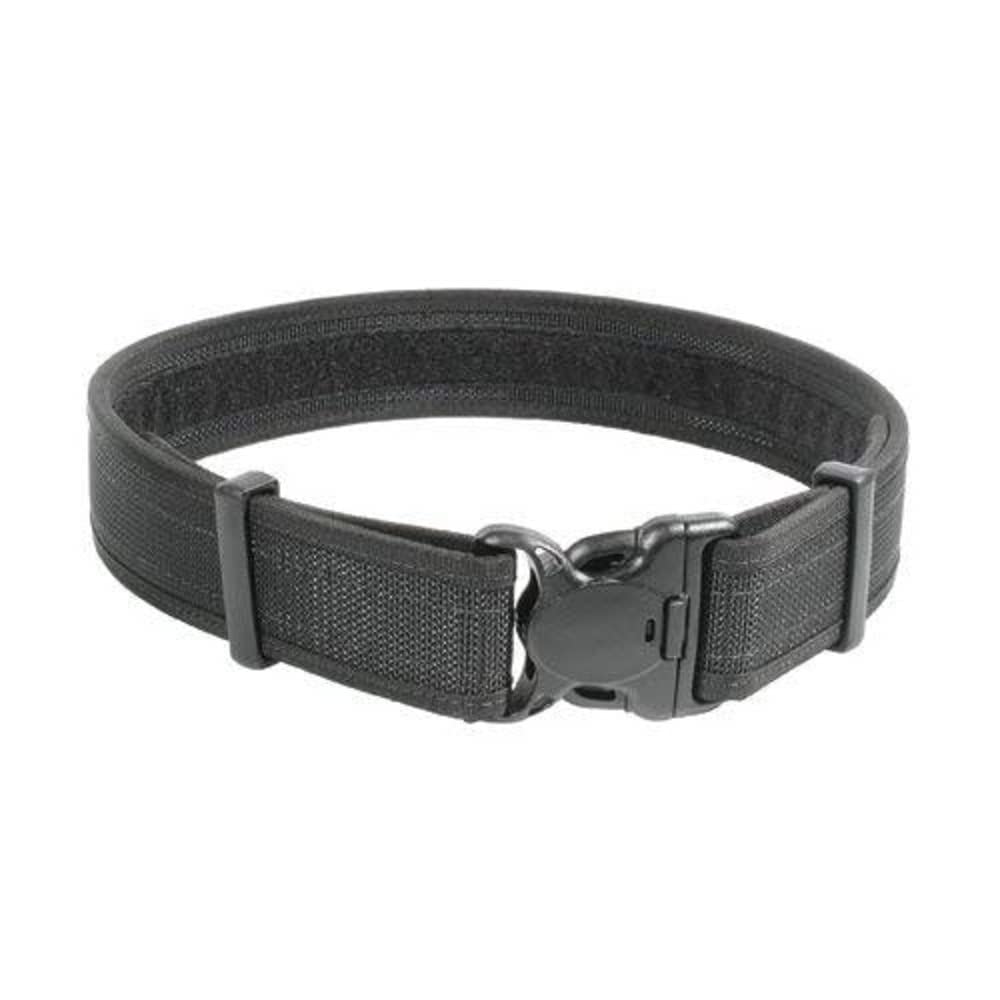 BLACKHAWK Plain Black Reinforced 2-Inch Web Duty Belt with Loop Inner - X-Large