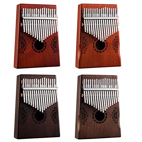 Kalimba 17 Pouce Clé Piano, Pocket Pouce Finger Piano Acajou Corps, Doigt Percussion Clavier, Avec Sac Kalimba (18cm X… - Les Beatles, Paul McCartney, John Lennon, RIngo Starr, George Harrison Kalimba 17 Pouce Clé Piano, Pocket Pouce Finger Piano Acajou Corps, Doigt Percussion Clavier, Avec Sac Kalimba (18cm X… – Image 8