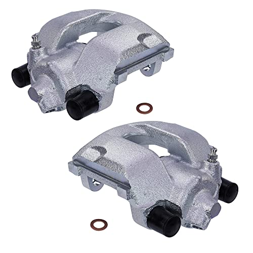 ATEC GERMANY 2x Pinza de freno trasera izquierda y derecha sin soporte, compatible con BMW Serie 3 (E46), Z4 Coupe (E86), Z4 Roadster (E85), MG MG ZT, MG ZT- T