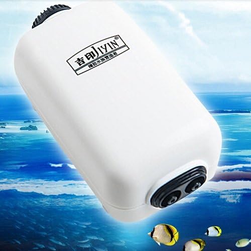 UDTEE Brand New White Submersible/Underwater /Diving Small Super Whisper/Silence/Sound-off Oxygenator / Aquarium Fish Pond /Tank Air Pump