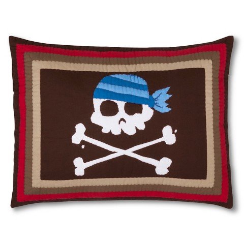 Circo Pirate Quilted Sham - Standard