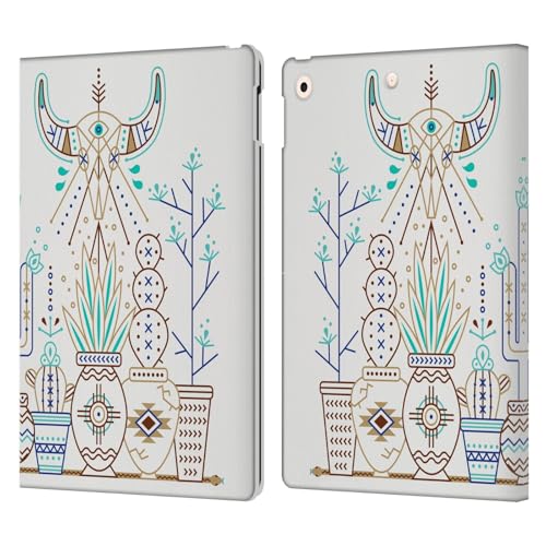 Étui portefeuille en cuir iPad 10.2 Cat Coquillette Santa Fe protecteur
