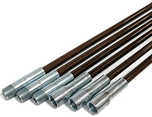 Midwest Hearth Fiberglass Chimney Rod Kit (18-Foot)