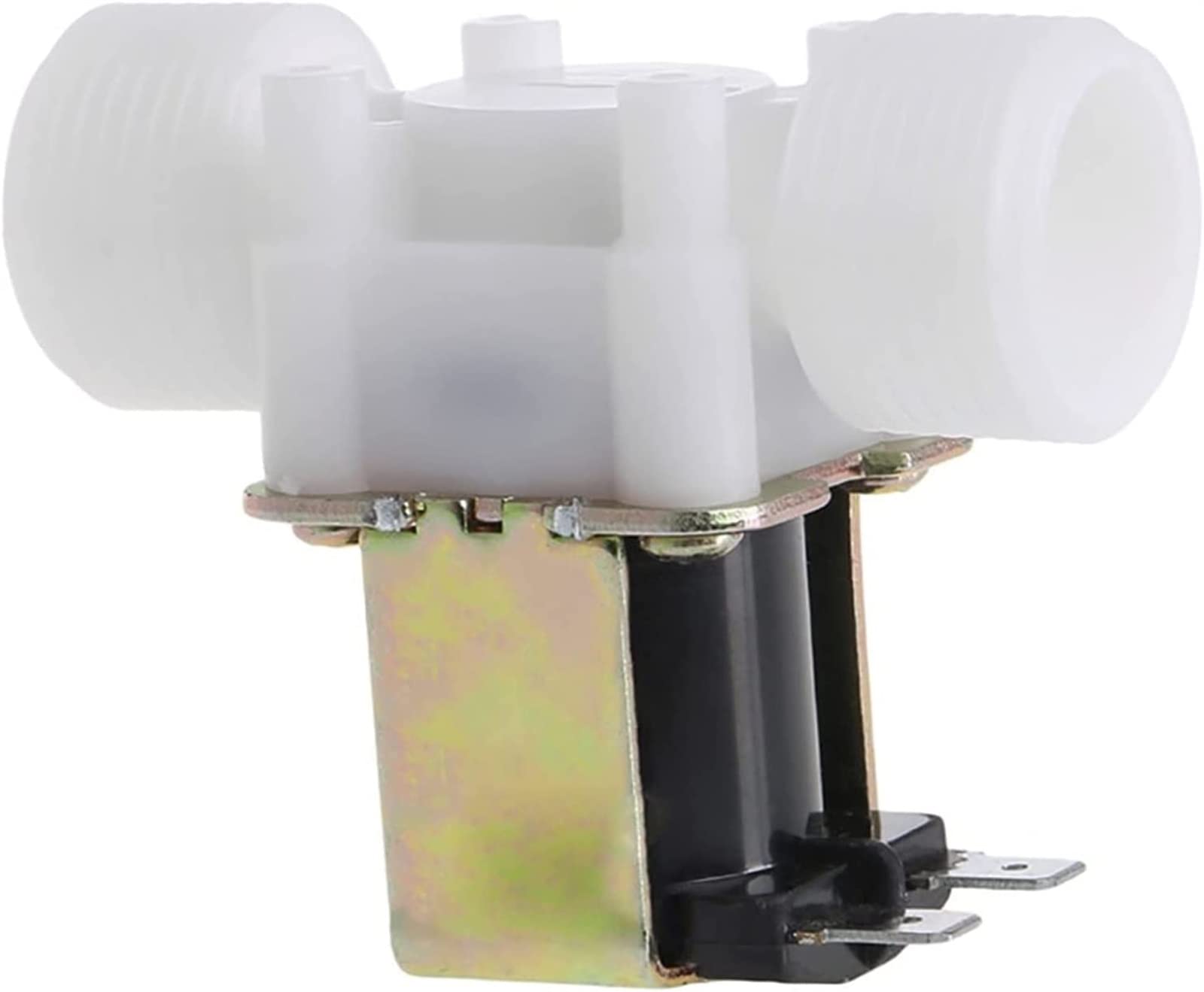 BVUYQAPIG 12V PP N/C Electric Solenoid Valve Water Control Diverter Device Hardware Useful