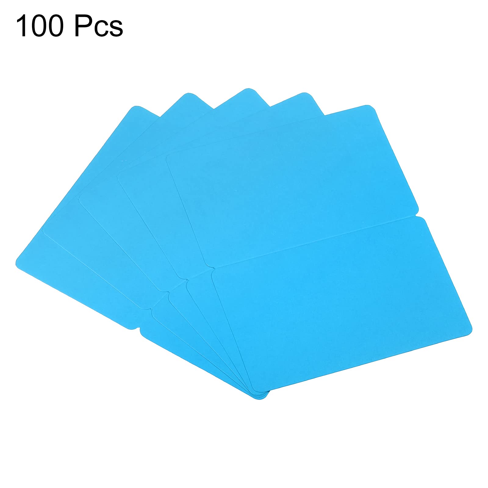 PATIKIL Greeting Cards,100Pcs Favor Decor Foldable Blank Card for Wedding Party, DIY Decoration, Table Name Place Cards - Image 3