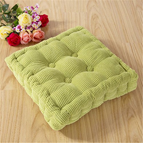 H.S.D Square Chair Pads Seat Cushions Home Office Dinning Car Seat Pads Outdoor Chair Cushions Sage Green