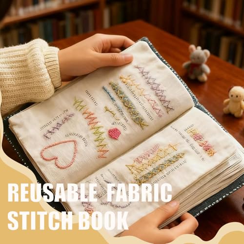 Livre de points de broderie : cadeau créatif idéal pour passionné de couture