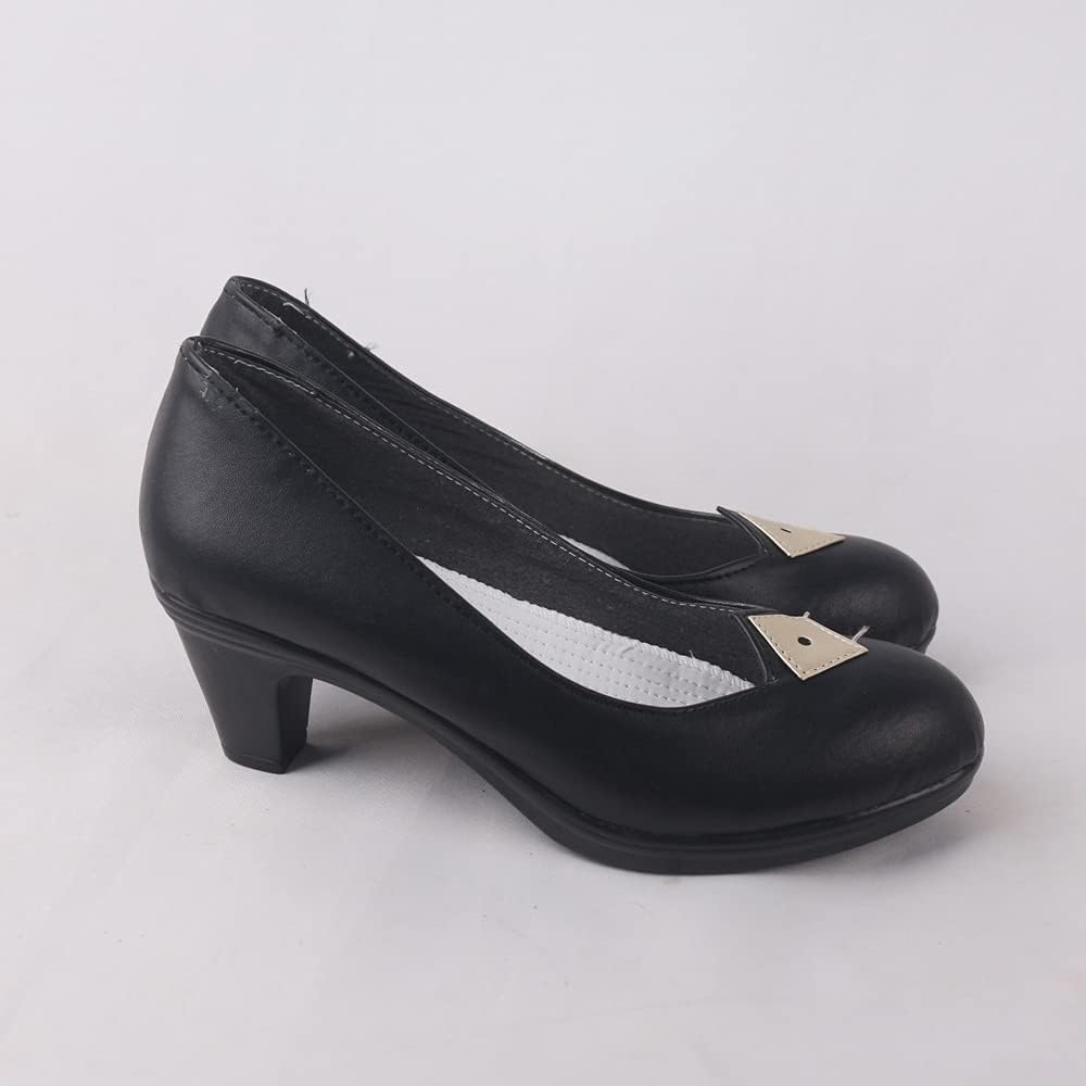 Yu Mei-ren Cosplay Black Heels Pumps Shoes S008