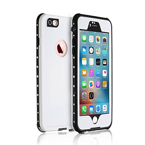 Merit Waterproof Case for iPhone 6 Plus, IP68 Protection Rating Waterproof Snow-Proof Shockproof and Dirt-Poof Protective Case for iPhone 6/6s 4.7 inc