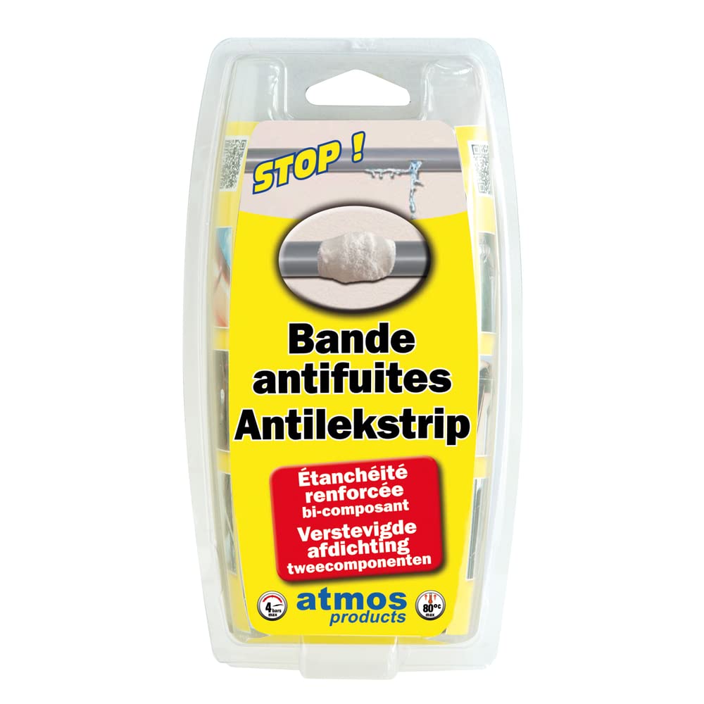 Atmos 1136 taśma zabezpieczająca przed wyciekiem, wzmocniona, kolor kości słoniowej