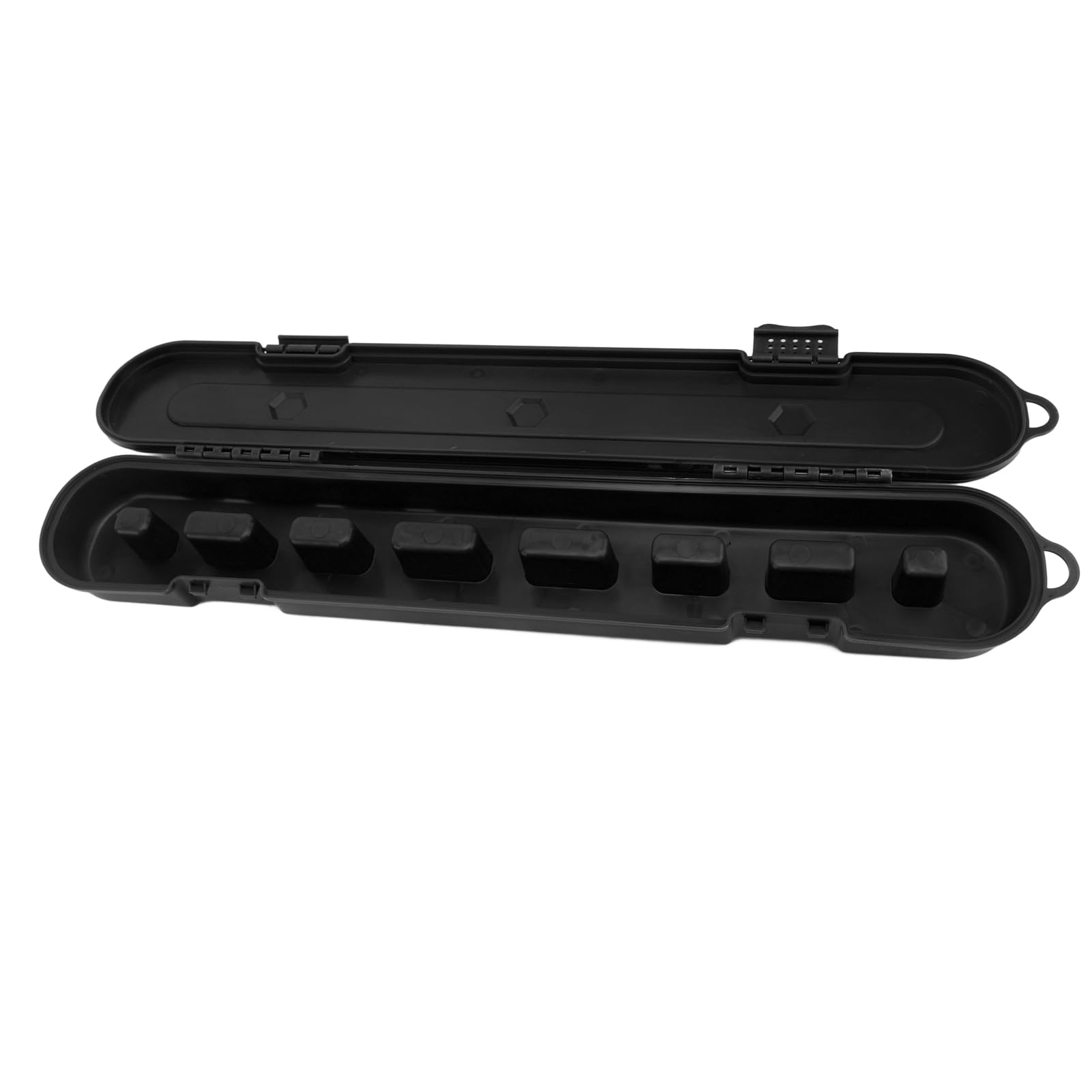Caja de Almacenamiento de Cadena de Motosierras para Todas las Cadenas de Motosierras de Menos de 20 Pulgadas, Portavasos Portátiles, Organizador de Plástico de Gran Capacidad
