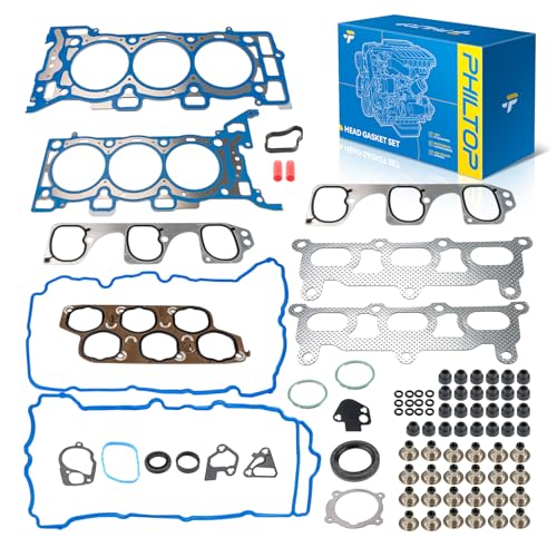 Image of PHILTOP HS26376PT-3 Head Gasket Set Fit for Pontiac G8 2008-2009, for 3.6L Engine Cylinder Head Gasket Kit
